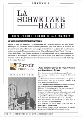  café, brasserie, restaurant, cuisine locale, brasserie, Fribourg, Schweizerhalle, traditionnel, authentique, ambiance chaleureuse
