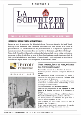  café, brasserie, restaurant, cuisine locale, brasserie, Fribourg, Schweizerhalle, traditionnel, authentique, ambiance chaleureuse