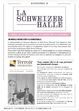 café, brasserie, restaurant, cuisine locale, brasserie, Fribourg, Schweizerhalle, traditionnel, authentique, ambiance chaleureuse